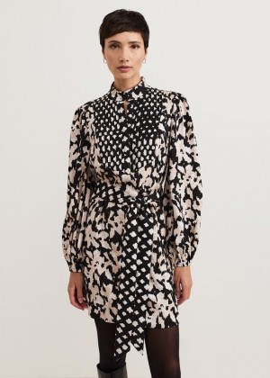 Black Phase Eight Dolly Dress | 8640NQUXS