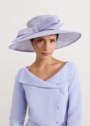 Blue Phase Eight Blue Bow Hats | 8746UCIRV