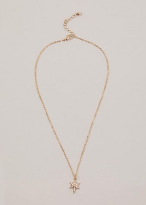 Gold Phase Eight Gold Plated Star Pendant Jewellery | 2675CWGKI