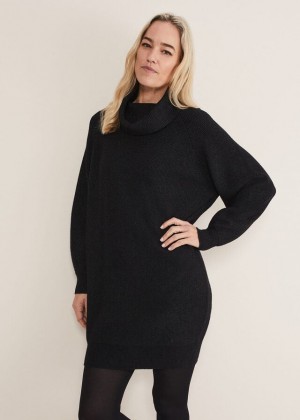 Grey Phase Eight Alyssated Dress | 8249NJZBC
