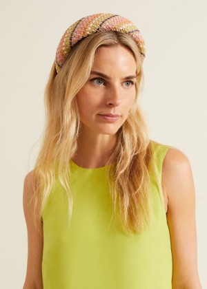 Multicolor Phase Eight Raffia Hats | 7082EHSNA