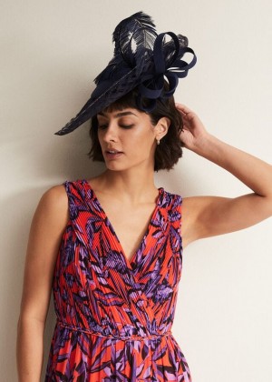 Navy Phase Eight Navy Fascinator Hats | 8462KPCMR