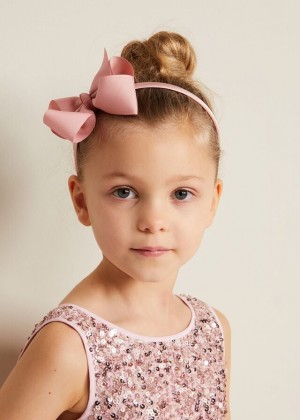 Pink Phase Eight Bow Hair Band & Clip Set Hats | 8510UDFWP