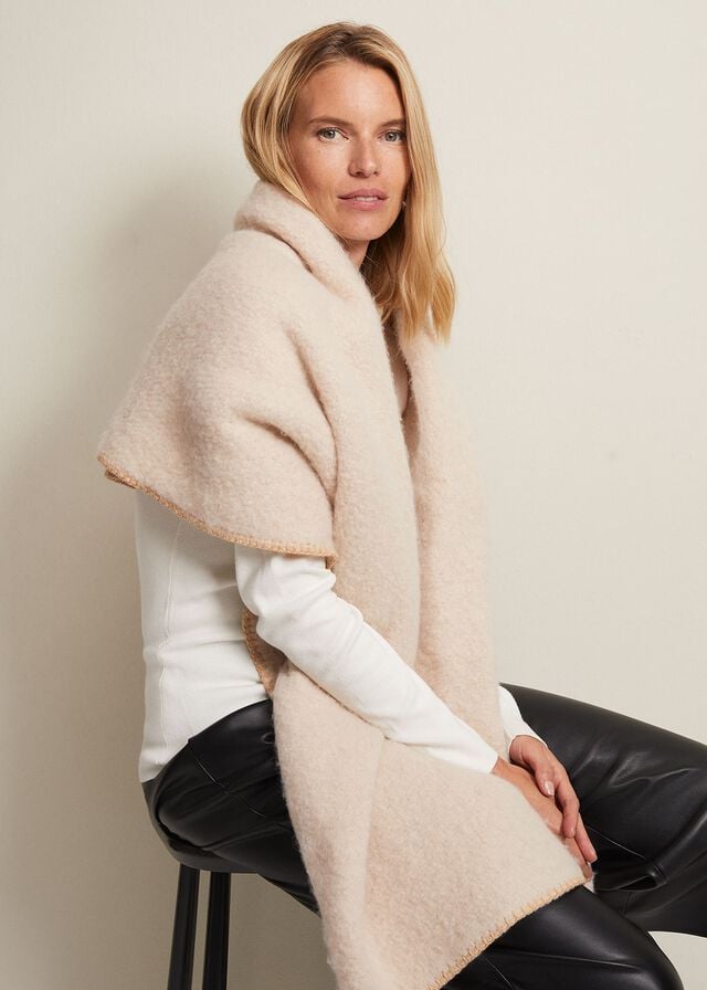 Beige Phase Eight Blanket Scarves | 4876LEICM