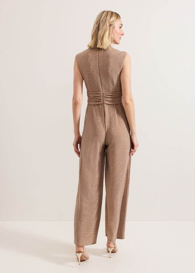 Beige Phase Eight Brea Jumpsuit | 0619AJGRW