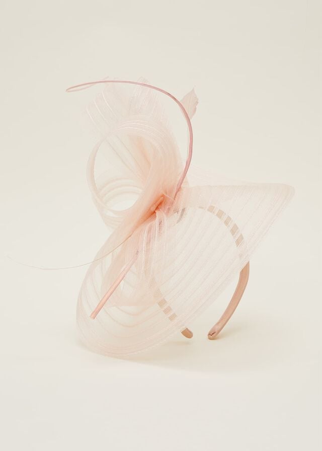 Beige Phase Eight Twist Fascinator Hats | 4792VSOTB