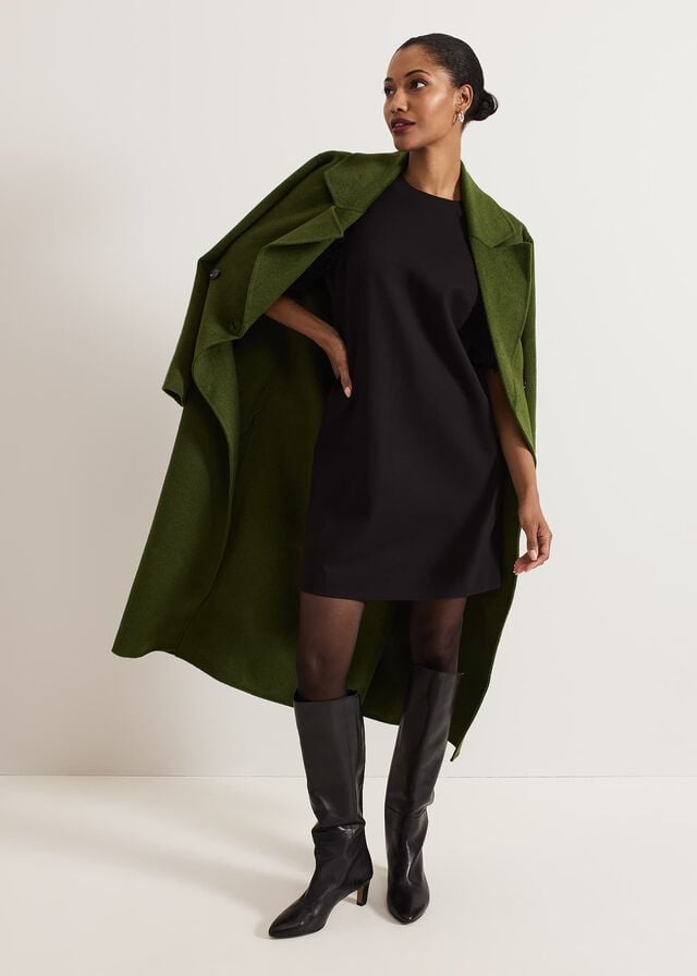 Black Phase Eight Aida Shift Dress | 6905HIDJC