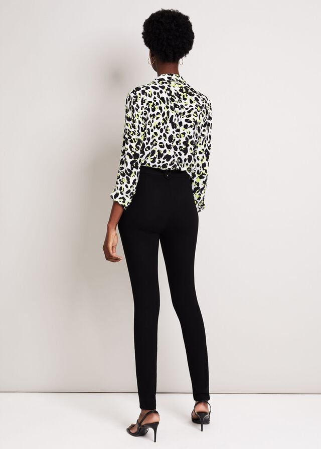 Black Phase Eight Cammie Pontes Trousers | 6519EXMLY