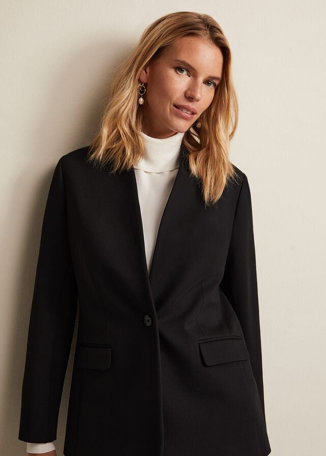 Black Phase Eight Devin Ponte Jackets | 9621KIAJY
