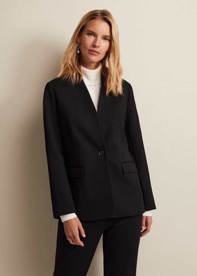 Black Phase Eight Devin Ponte Jackets | 9621KIAJY