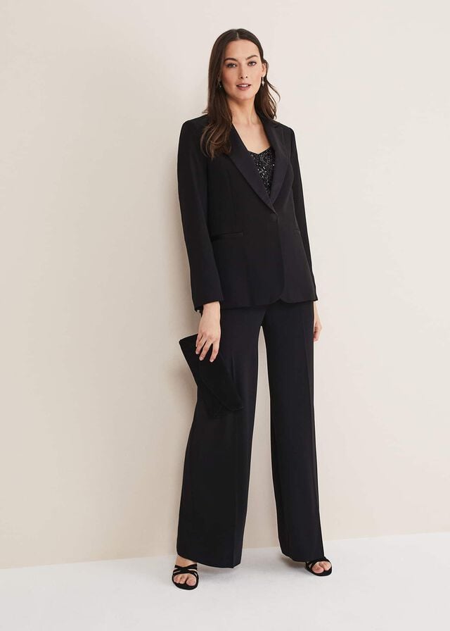 Black Phase Eight Elandra Tux Jackets | 3678HKQYT