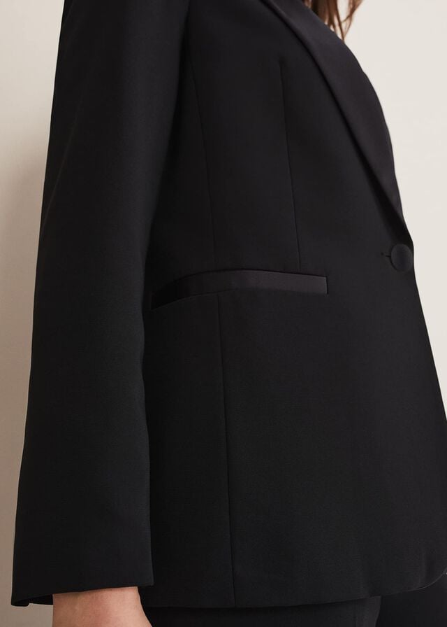 Black Phase Eight Elandra Tux Jackets | 3678HKQYT