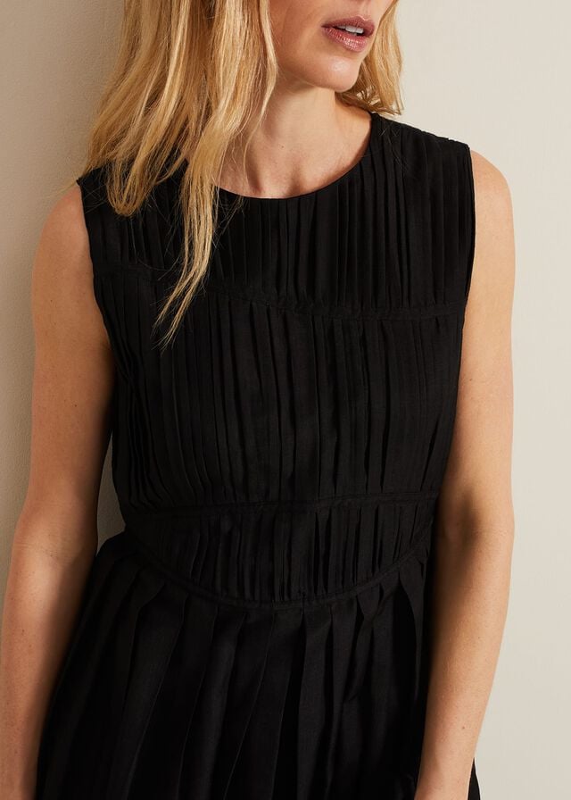 Black Phase Eight Nala Bodice Dress | 9148BOQRT