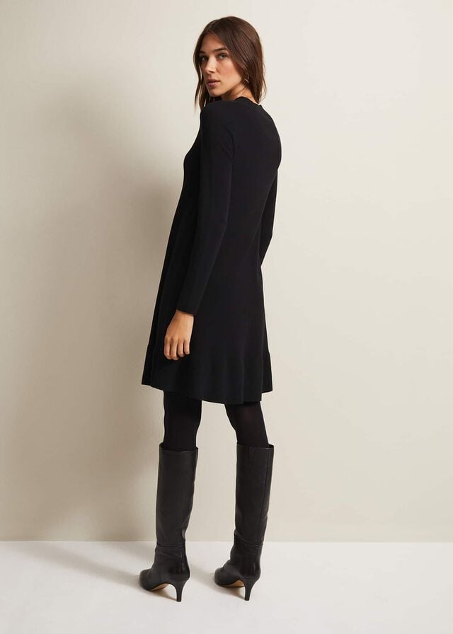Black Phase Eight Vickie Fine Knitwear | 5128BIYAS