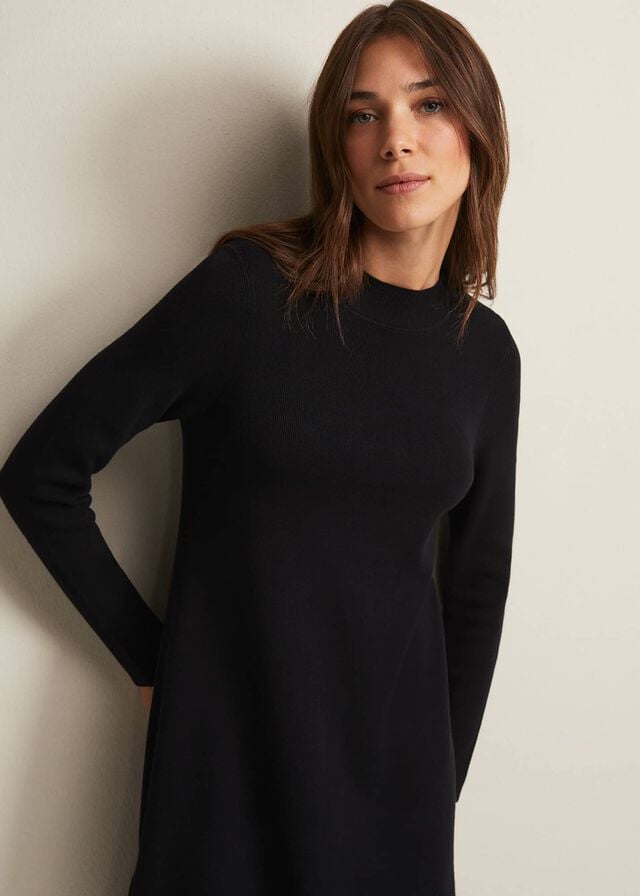 Black Phase Eight Vickie Fine Knitwear | 5128BIYAS