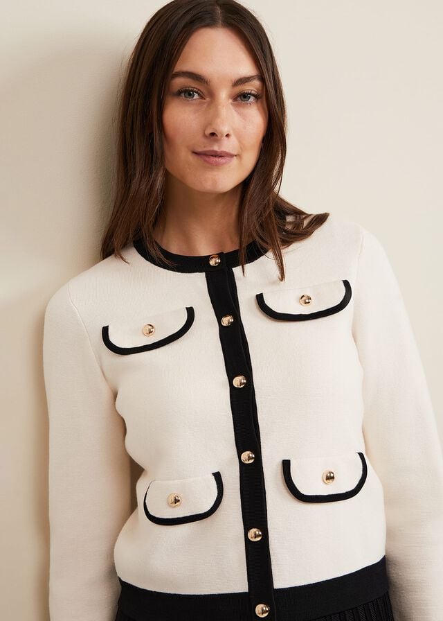 Black / White Phase Eight Libby Knitwear | 2064CTSKZ