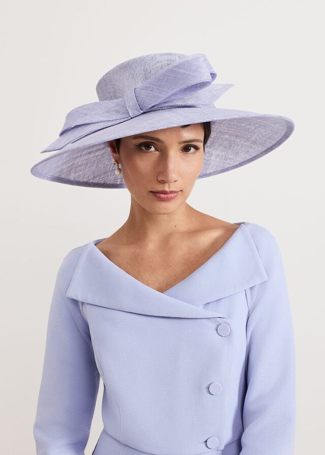 Blue Phase Eight Blue Bow Hats | 8746UCIRV