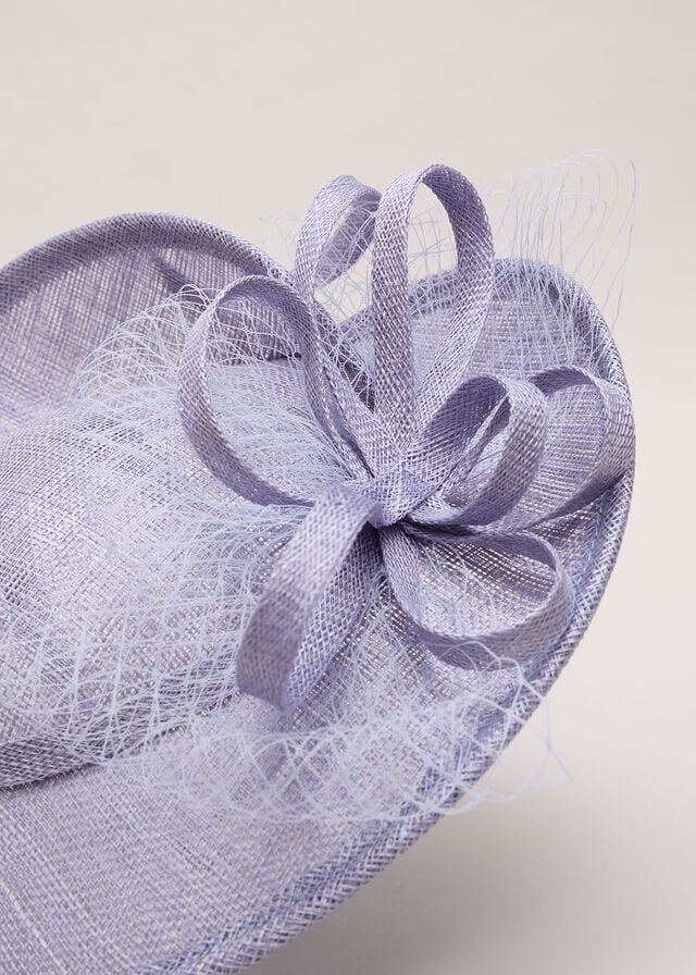 Blue Phase Eight Blue Twist Back Bow Fascinator Hats | 5810VTGRF