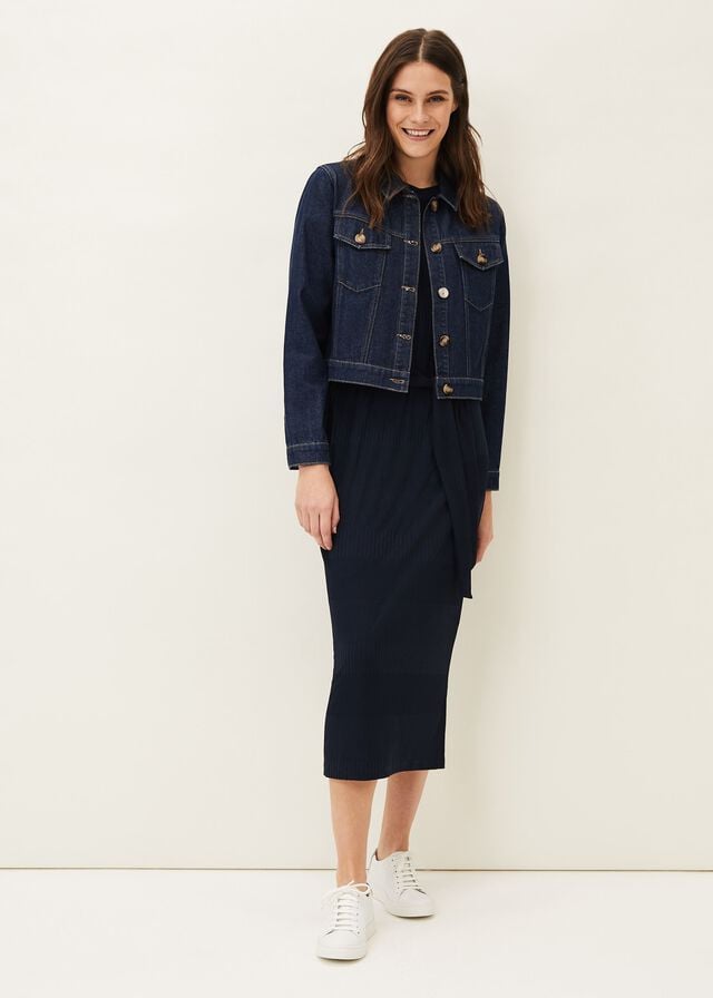 Blue Phase Eight Caitlin Denim Jackets | 1623SDRLY