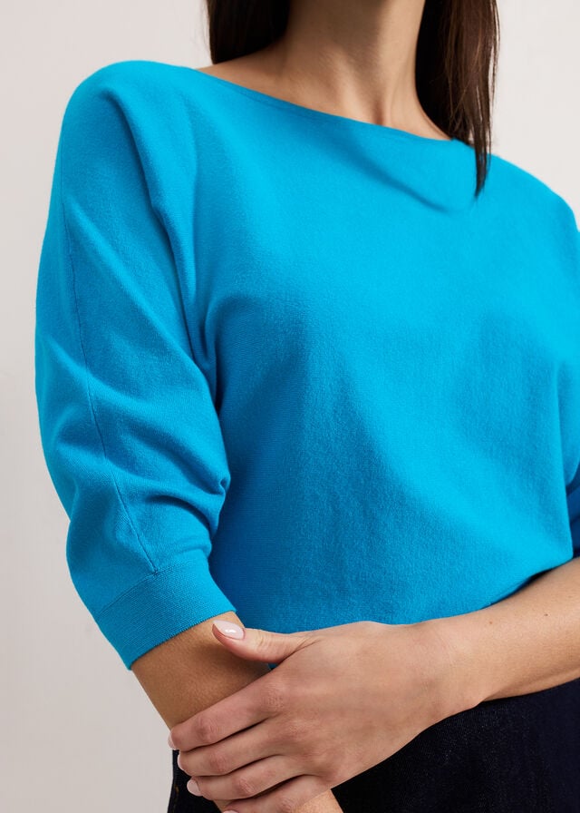 Blue Phase Eight Cristine Knitwear | 2916FTWZQ