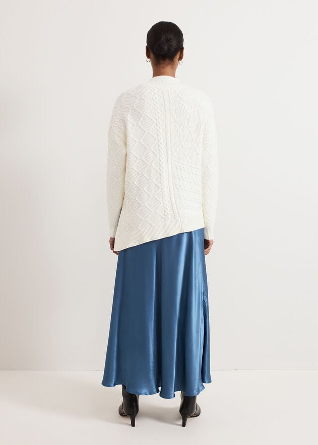 Blue Phase Eight Orla Slip Skirts | 0516KIUZV
