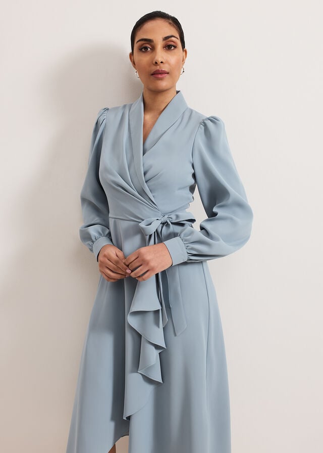 Blue Phase Eight Petite Phillipa Dress | 9438OSFXK