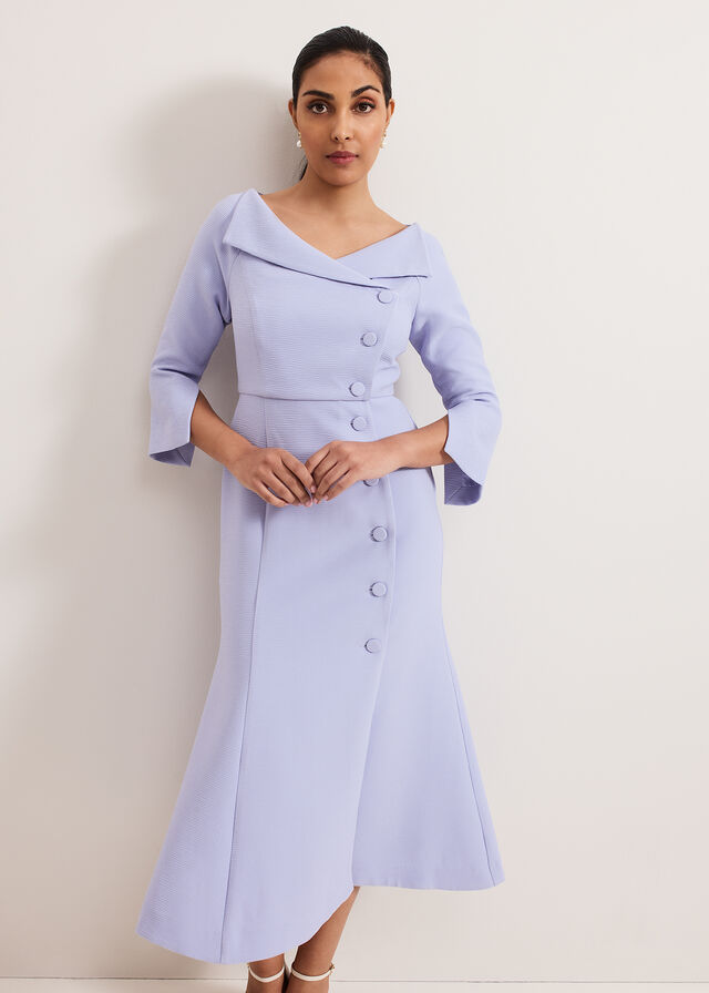 Blue Phase Eight Petite Sienna Dress | 1635UYCTQ