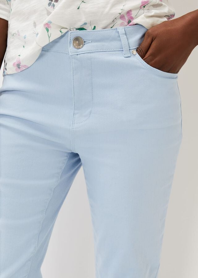 Blue Phase Eight Ramona Straight Leg Jeans | 3029WMZLV