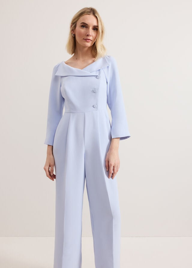 Blue Phase Eight Sienna Tux Jumpsuit | 2398IMZQS