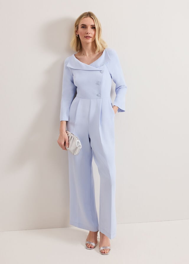 Blue Phase Eight Sienna Tux Jumpsuit | 2398IMZQS