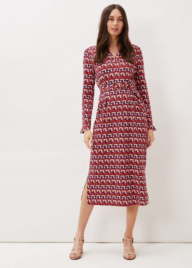 Brown Phase Eight Plaited T Bared Heels | 4079HJWKA