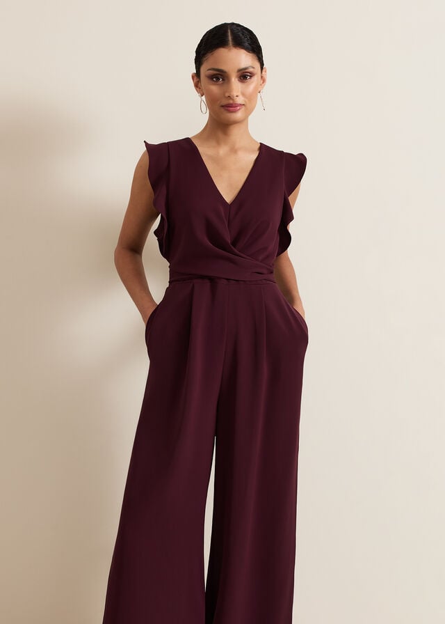 Burgundy Phase Eight Ayla Dress | 7918ESDBZ