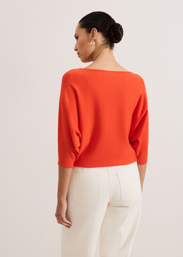 Coral Phase Eight Cristine Knitwear | 4923DJQFP