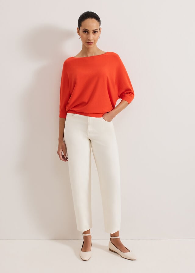 Coral Phase Eight Cristine Knitwear | 4923DJQFP