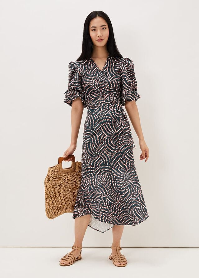 Coral Phase Eight Kiri Co-Ord Geo Metric Shirts | 0843KBLWI