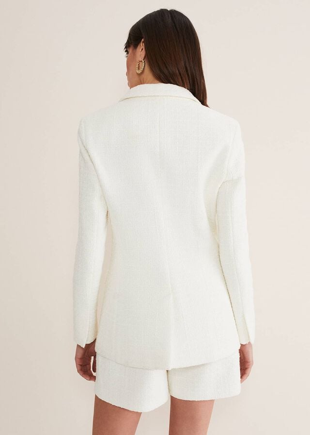 Cream Phase Eight Auden Cream Jackets | 2409ZETCI
