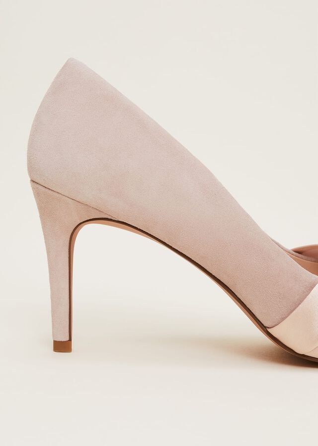 Cream Phase Eight Satin Twist Peeptoe Heels | 7923WXNVJ