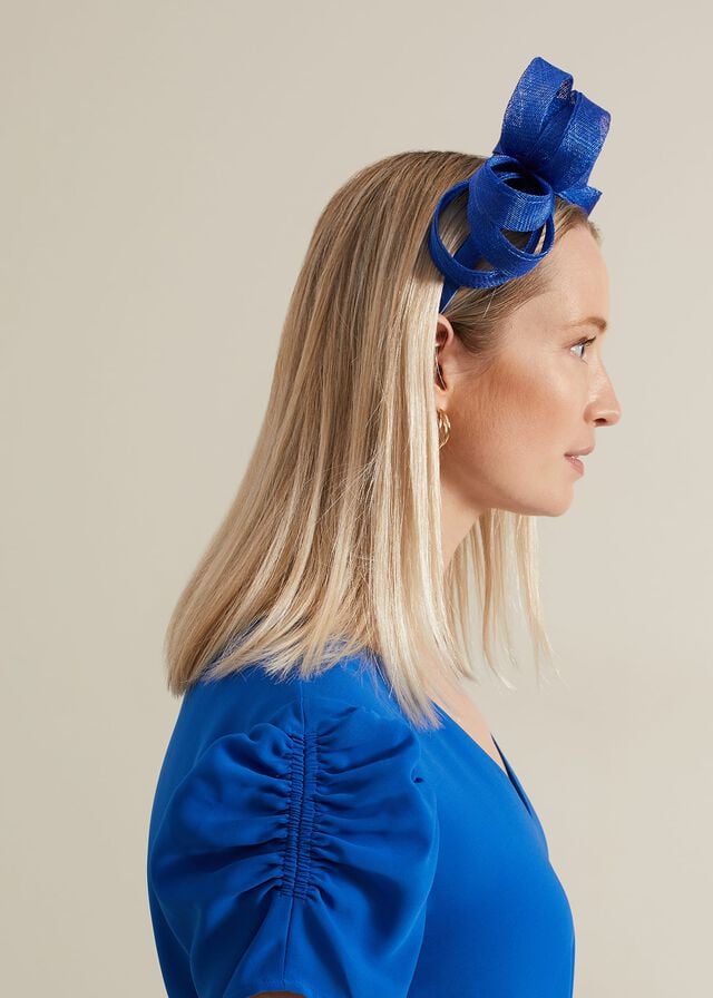 Deep Blue Phase Eight Twist Detail Hats | 0876XWRTN