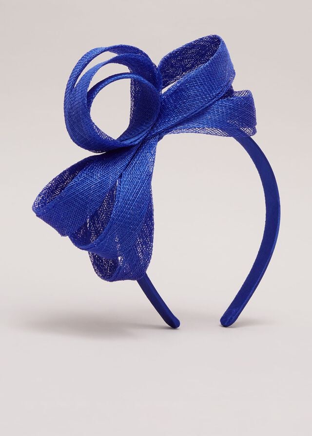 Deep Blue Phase Eight Twist Detail Hats | 0876XWRTN