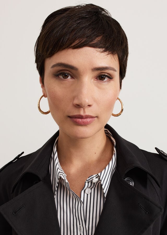 Gold Phase Eight Gold Hoop Jewellery | 2915HCVYX