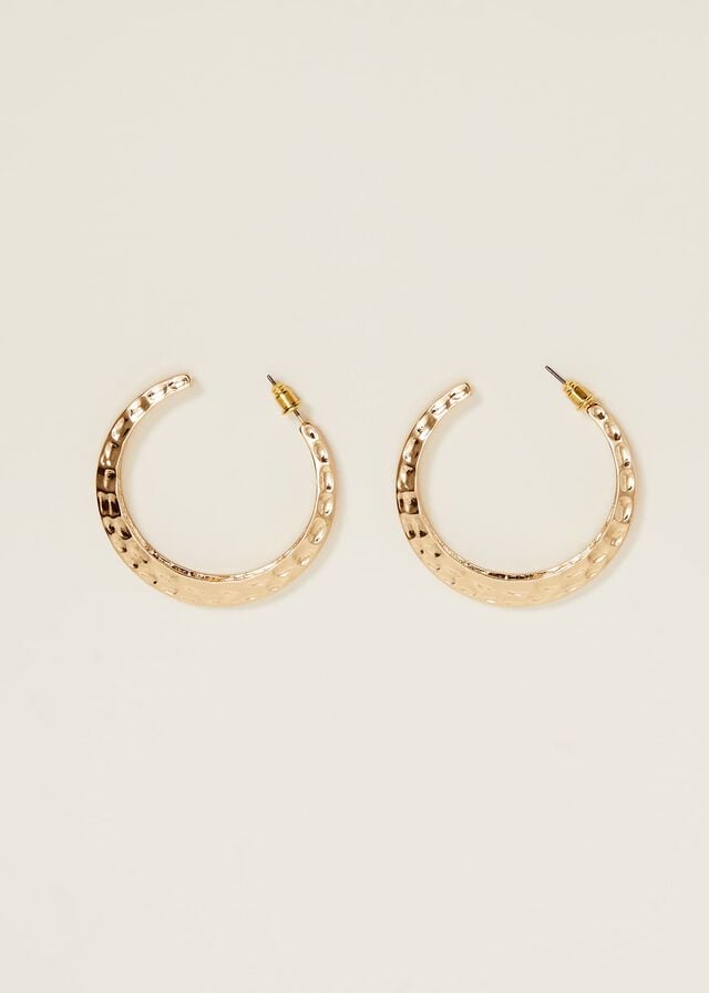 Gold Phase Eight Gold Hoop Jewellery | 8246YPJXW