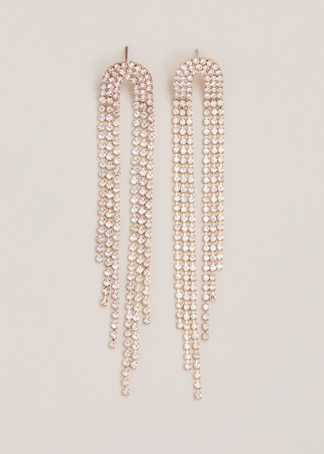 Gold Phase Eight Graduated Sparkle Jewellery | 5240ZUMHS