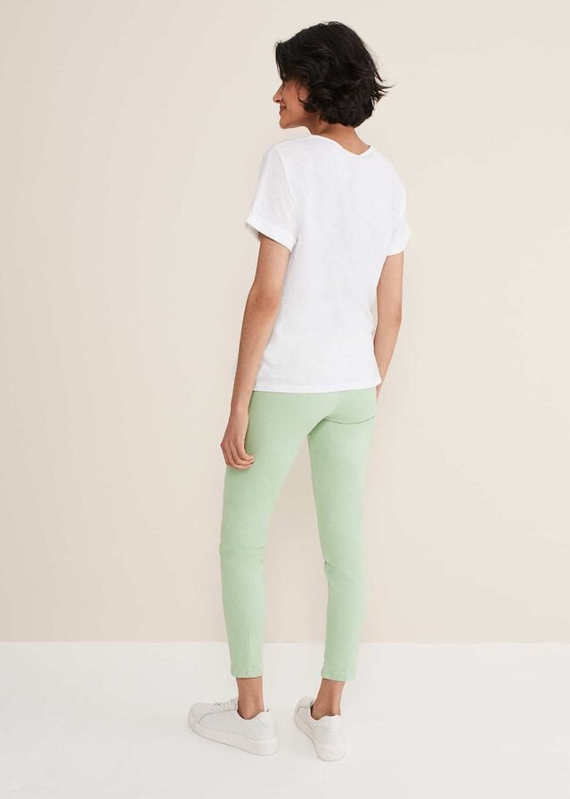Green Phase Eight Amina Trousers | 4165VMNBO