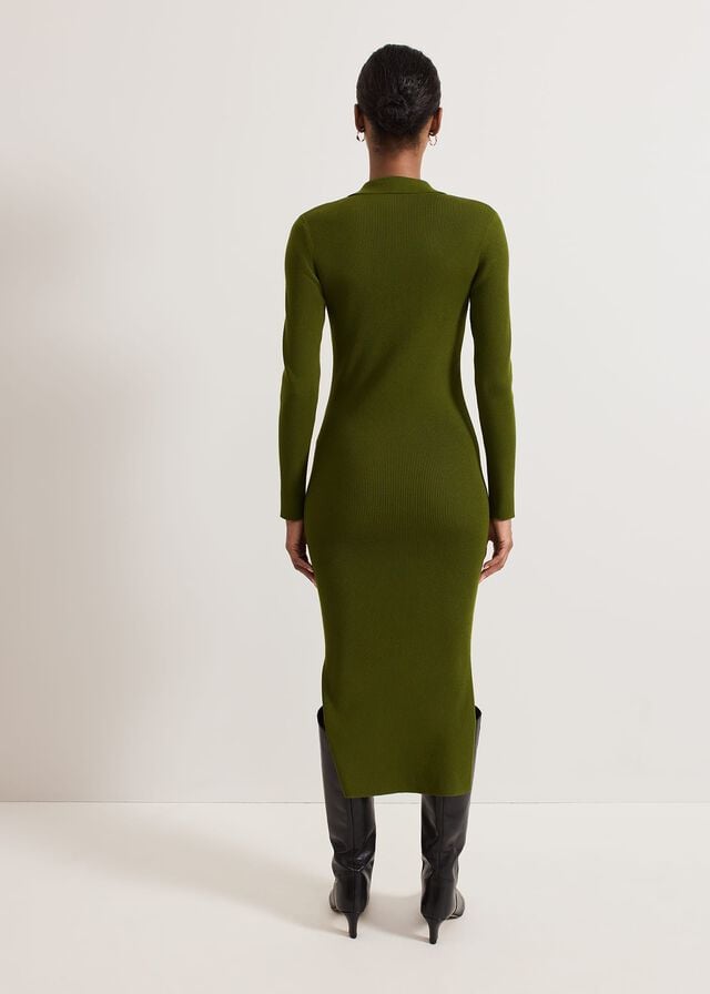 Green Phase Eight Lucy Column Dress | 9257GNXRJ