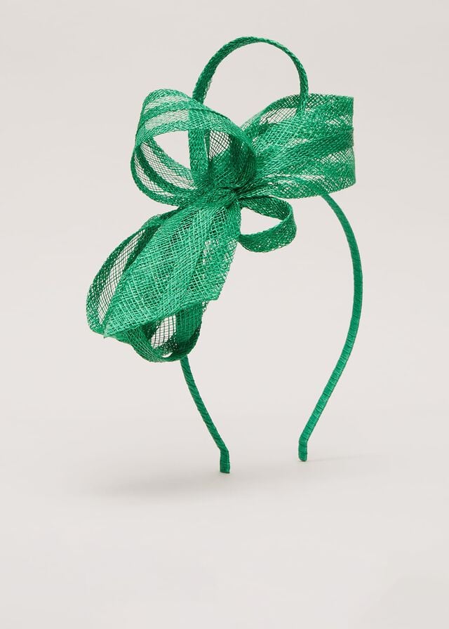 Green Phase Eight Twist Bow Hats | 4873LFRGJ