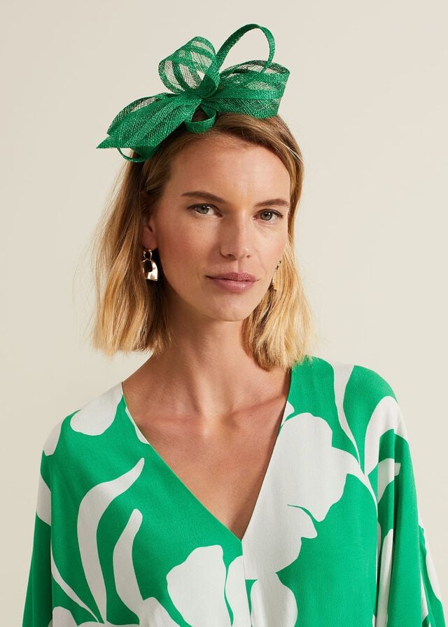 Green Phase Eight Twist Bow Hats | 4873LFRGJ