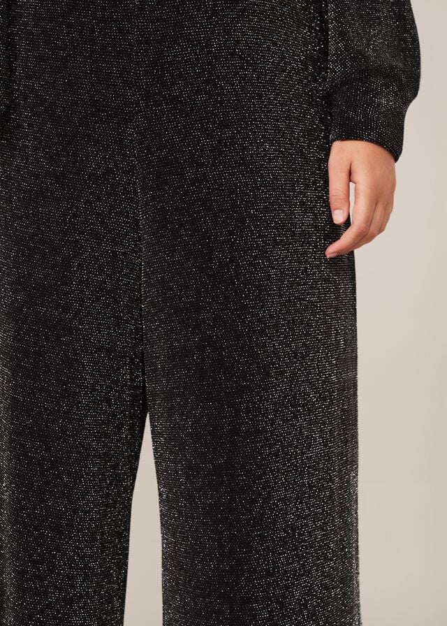 Grey Phase Eight Corinne Sparkles Trousers | 8672CJWUI
