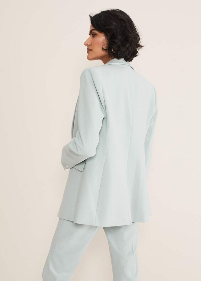 Grey Phase Eight Eira Blue Jackets | 3941LRBCJ