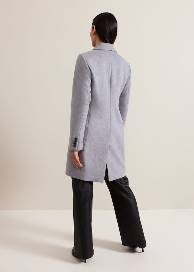 Grey Phase Eight Lydia Wool Coats | 1579EZVFW