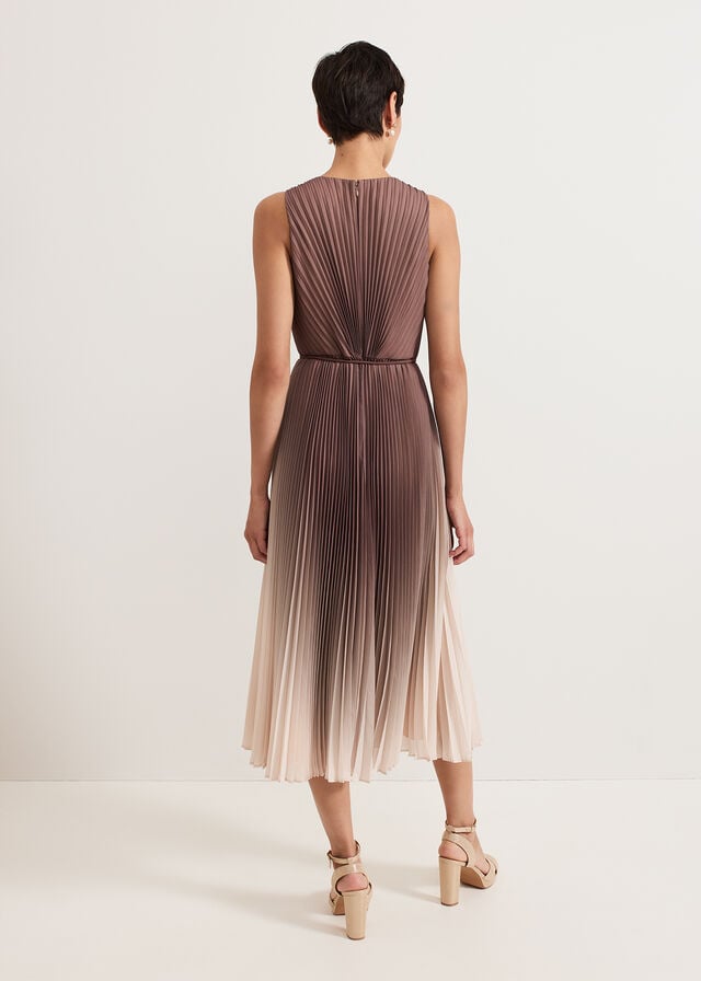 Grey Phase Eight Simara Ombre Dress | 6521KHNVY